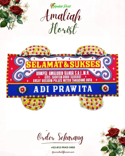 Karangan Bunga Ucapan Selamat cikamunding